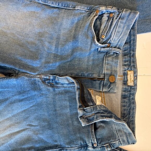 MOTHER Jeans High Waisted Looker Jeans Ankle Fray size 26 - Picture 6 of 9